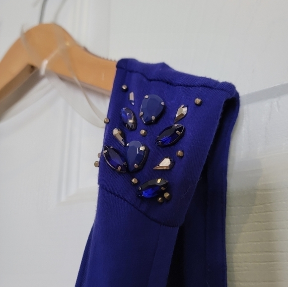 LAUNDRY By Shelli Segal Swim Beaded Dress - Picture 4 of 12